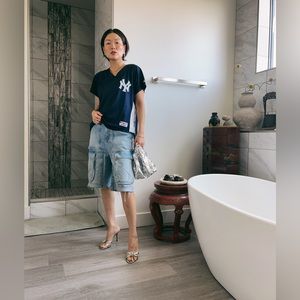 Y2K MAJESTIC ATHLETIC Yankees jersey sports top